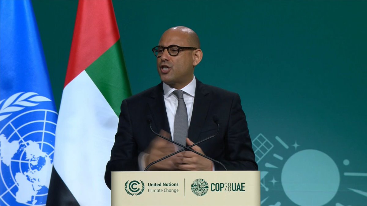 “In the crucial coming years, your voices and determination will be more important than ever.” - Simon Stiell, UNFCCC Executive Secretary. #COP28 Simon Stiell #UNFCCC
