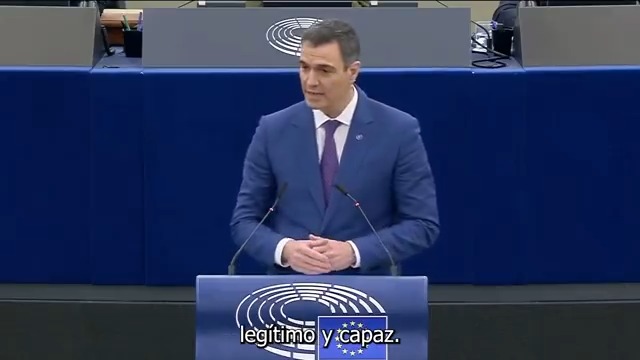 España es una democracia plena. España tiene un Estado de derecho robusto y un Gobierno absolutamente legítimo y capaz. Les invito a no confundirse de enemigo. Ese error ya lo cometió una vez Europa y lo pagó muy caro.