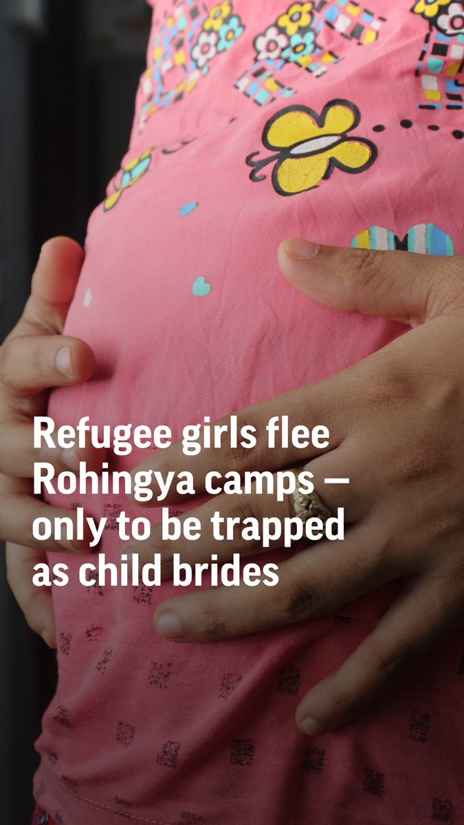 In a bedroom in Malaysia that has become a prison, a 14-year-old girl wipes away tears. Last year, this Rohingya girl embarked on a terrifying journey from Myanmar to a country she had never seen, to marry a man she had never met. Read her story: