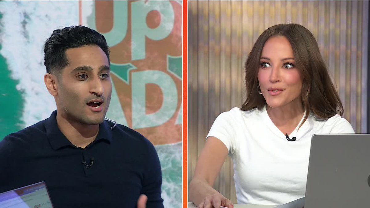 Merry Rizzmas Shams Charania 😎🎄 Shams couldn't resist getting Kay Adams a holiday gift