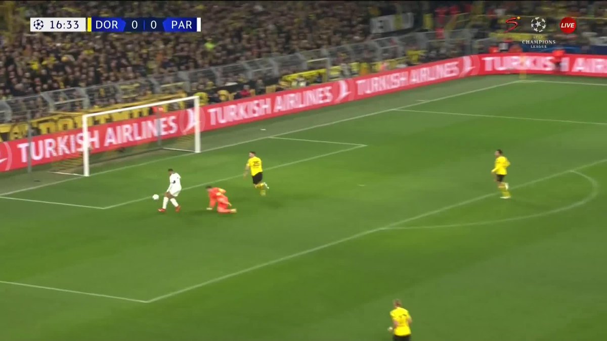 Would you believe us if we told you that it is still 0-0 between Dortmund and PSG? 👇 Newcastle Utd 0-0 Milan Dortmund 0-0 PSG Atlético de Madrid 1-0 Lazio FC Porto 1-0 Shakhtar 📺 Stream #UCL live: