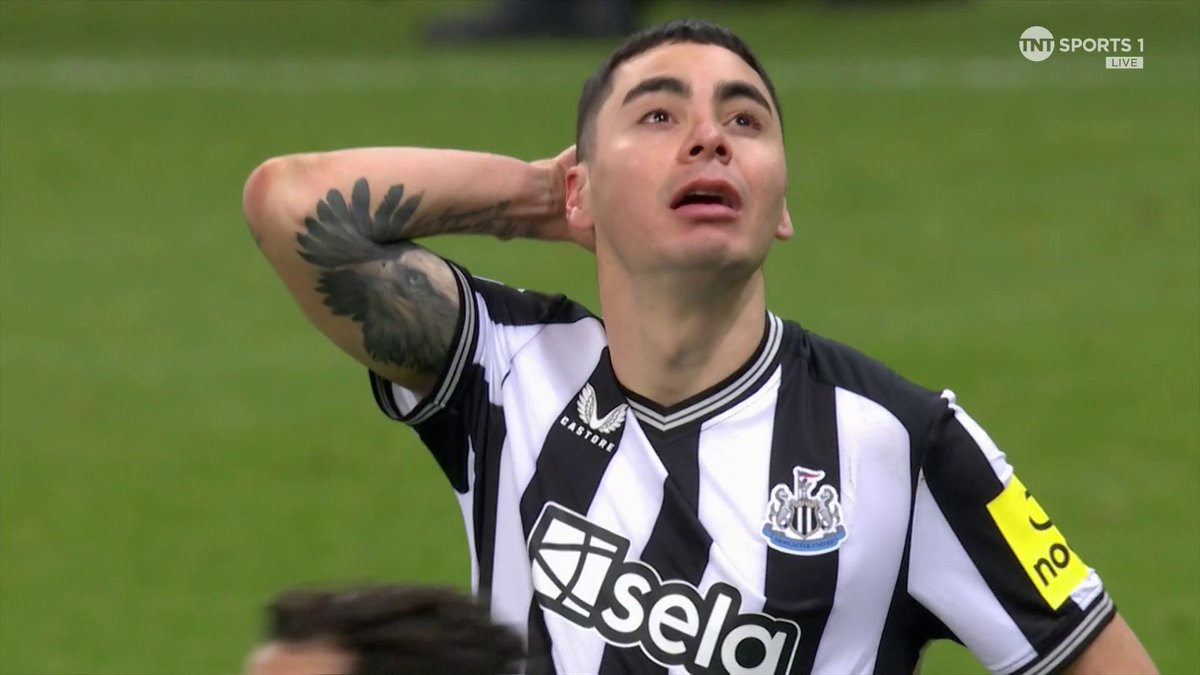 It's heartbreak for Newcastle United on their return to the Champions League ๐ #UCL