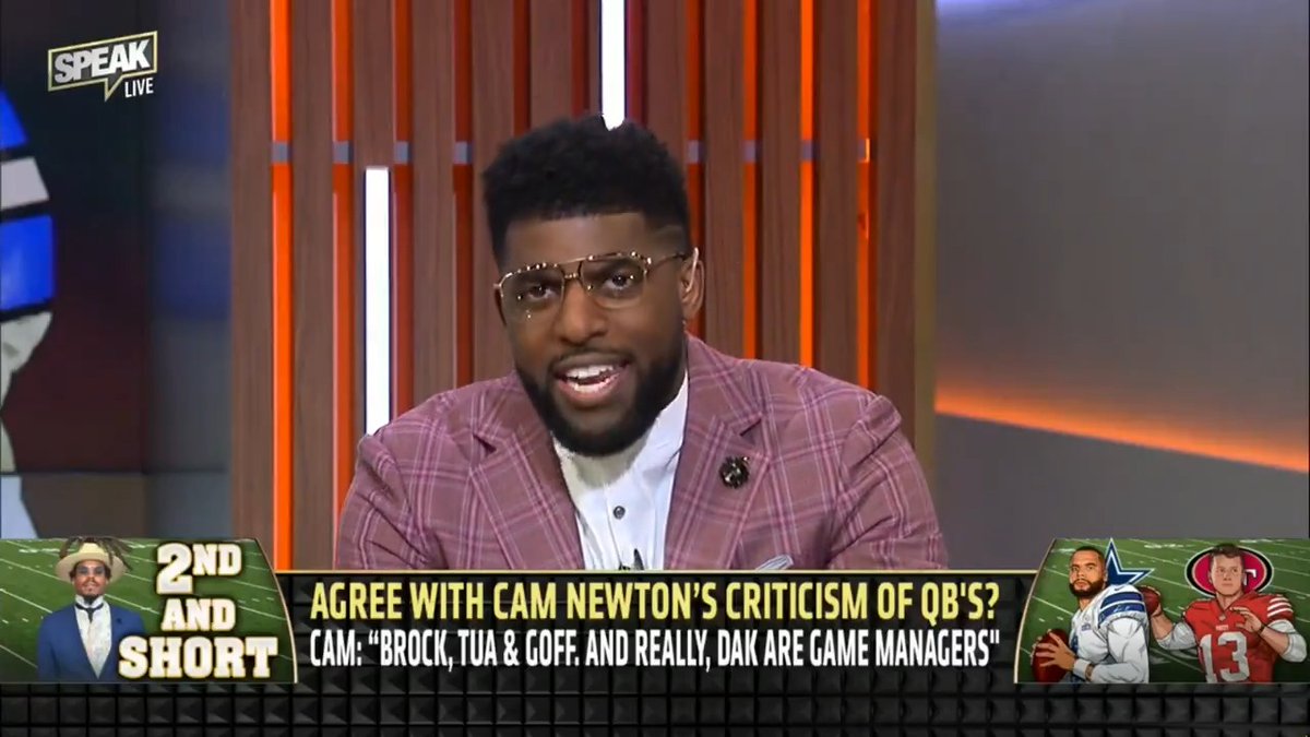 You, yes you, watch your mouth when you talk about Cam Newton.