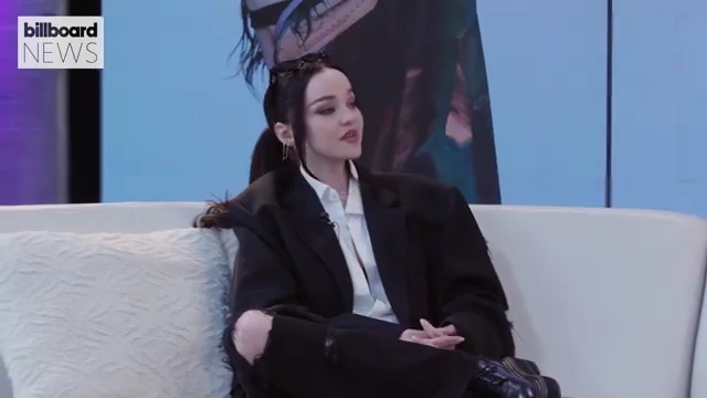 .Dove Cameron spoke about how she “never wanted to release any sad music or any ballads” and opened up about writing for herself. Watch her #BillboardNews interview here: