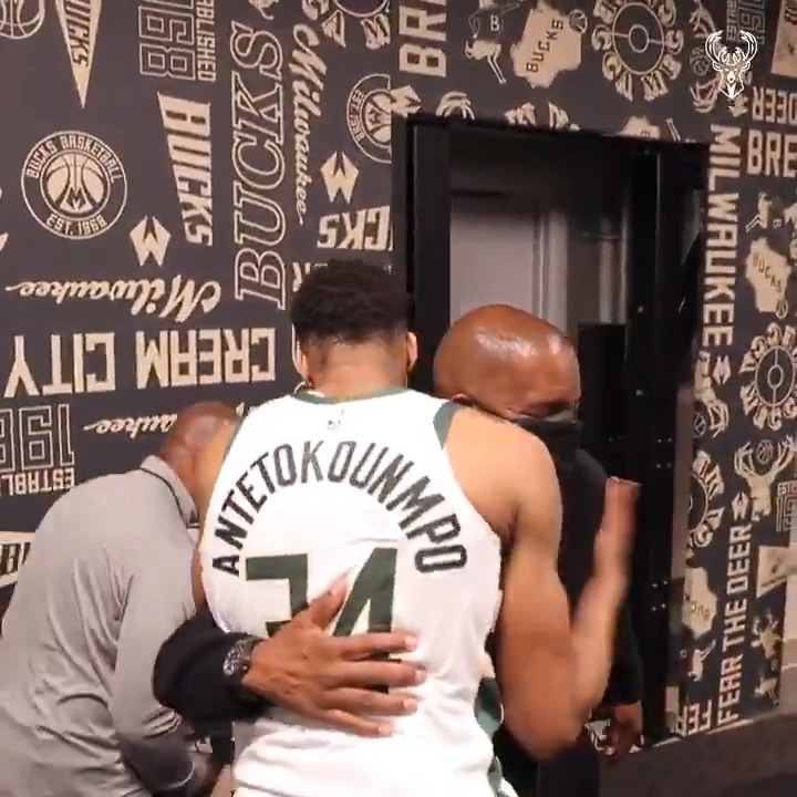 Giannis to Michael Redd in 2021: "One day I'm going to break your record" Giannis broke it tonight. 58 points. The most points scored in a game in Milwaukee Bucks history.