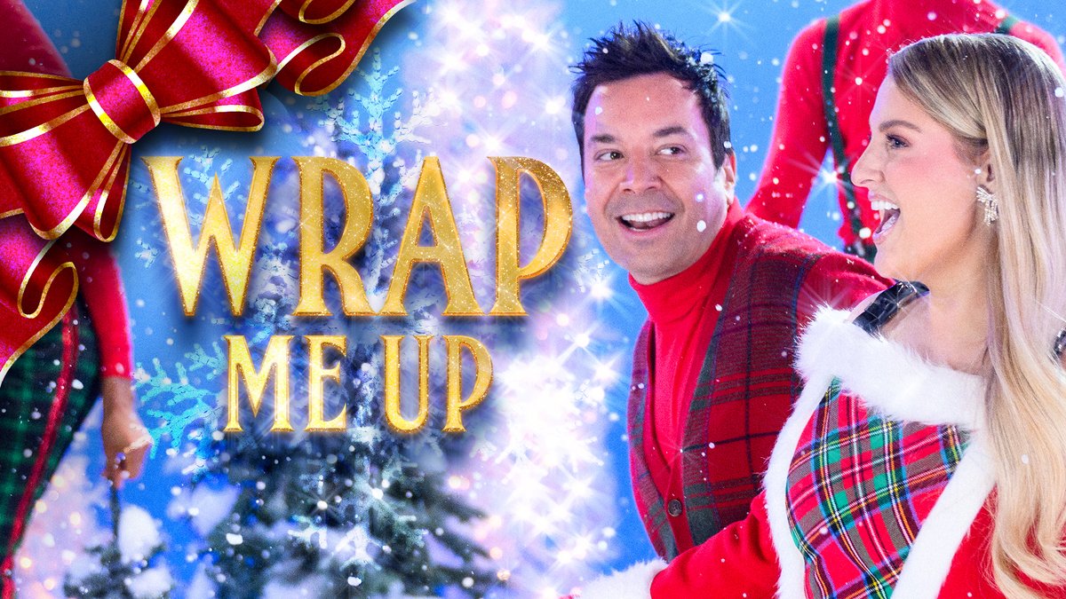 .Jimmy Fallon &amp; Meghan Trainor - Wrap Me Up (Official Music Video)