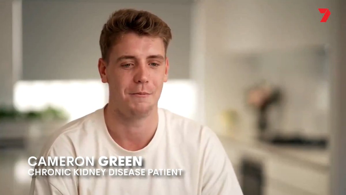 Cameron Green has chronic kidney disease. There are five stages to it, with the fifth stage requiring a transplant or dialysis. This is how Green - currently at stage two - manages the condition every day...