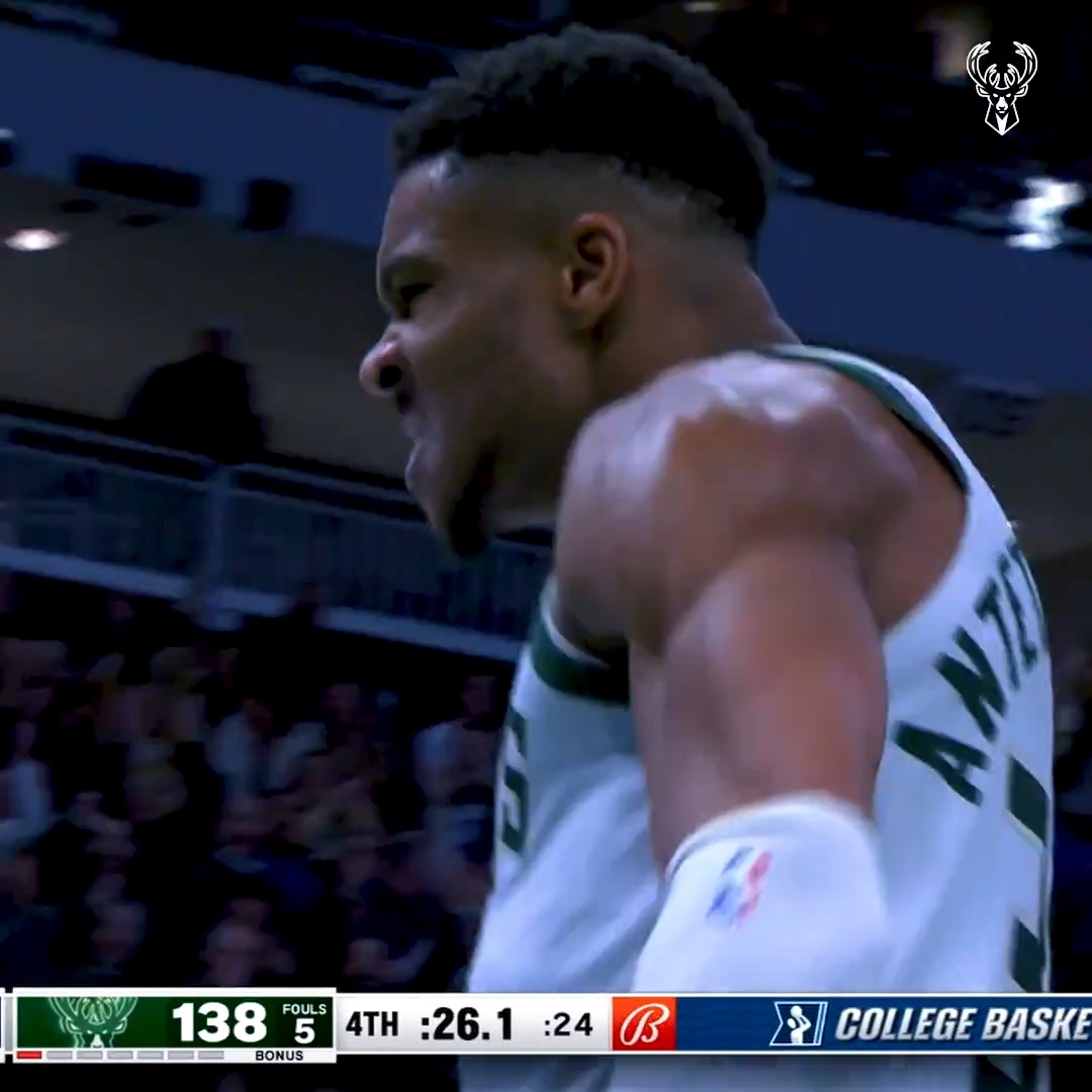 An all-time performance from Giannis. 64 PTS | 20-28 FG | 24-32 FT | 14 REB