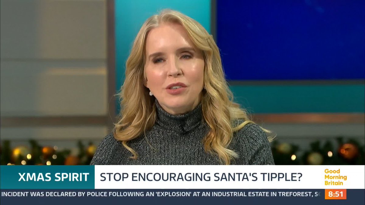 Recent research has found that Santa is knocking back two million alcoholic drinks on just his UK rounds alone and he is necking them all in just over six hours! But is it time for Santa to stop the tipple? 🎅 🥂