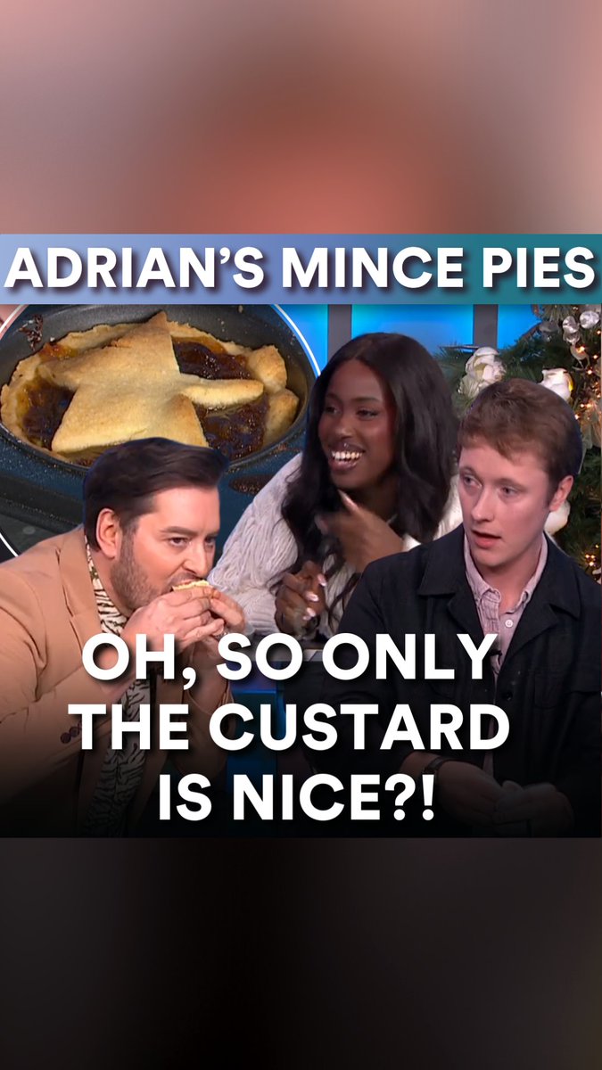 Oh, so only the custard is nice, Brian Dowling? 🥧🤣 #SixVMTV
