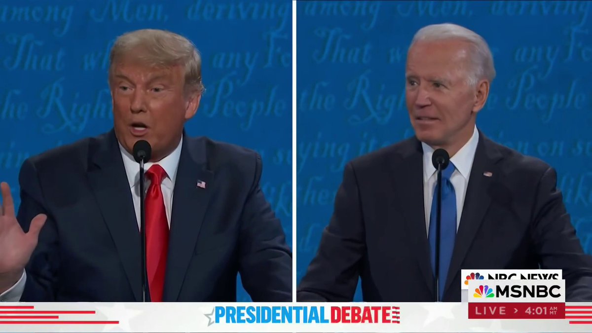 2019: Trump says markets will crash under Biden 2023: Markets hit all time high under Biden