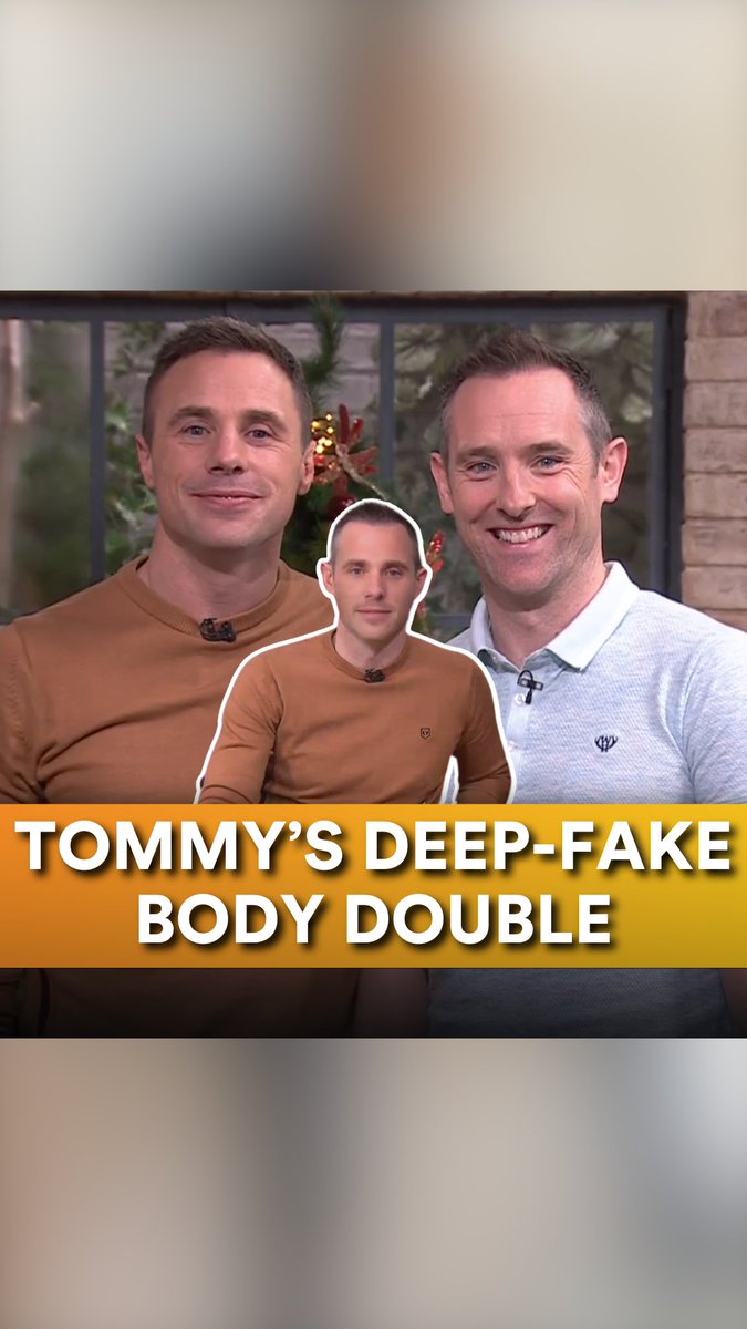 Is Tommy looking a bit strange this morning…? 🤔 This morning’s Ireland AM was fully scripted & produced by AI 🤖 #IrelandAM