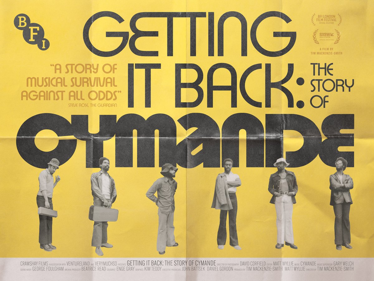 'Our story is of success' Watch our new trailer for the upcoming release of Getting It Back: The Story of Cymande. In UK cinemas, on BFI Player and Blu-ray in February 2024.