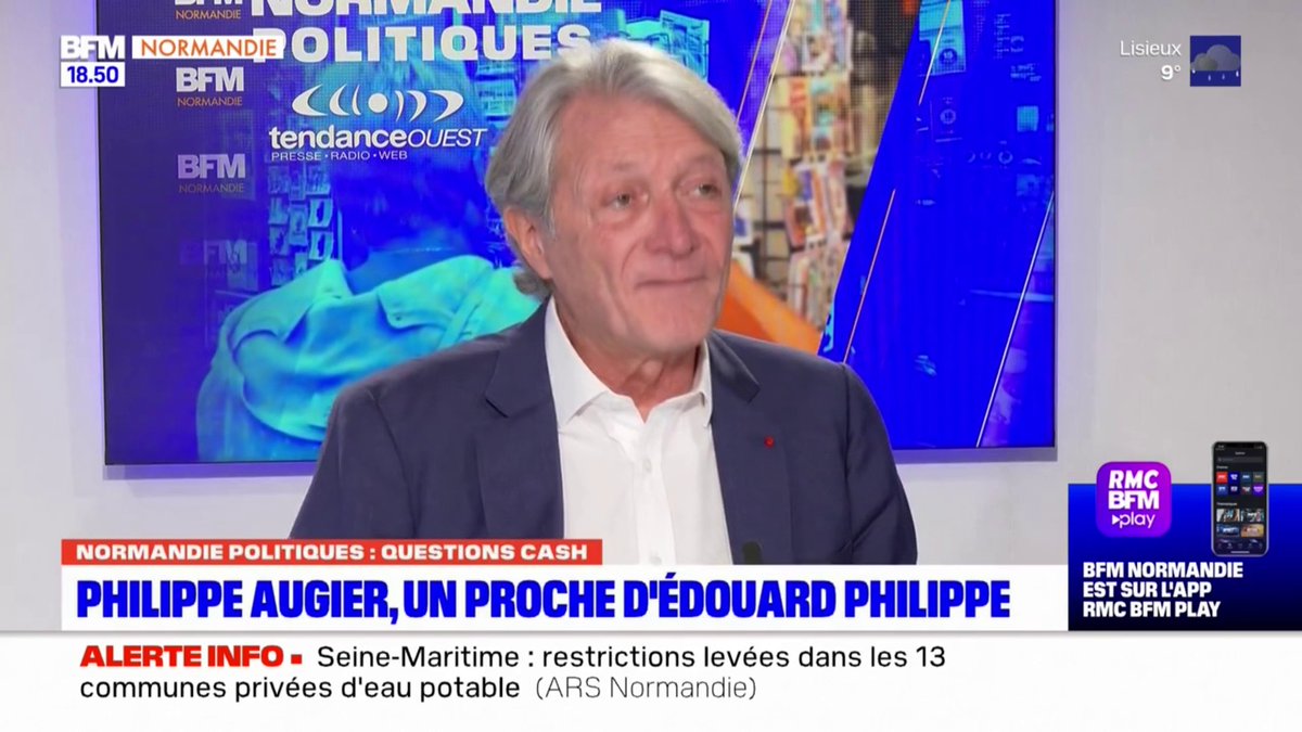 💬 "Un homme d'État qui pense sur le long terme" Philippe Augier, maire (Horizons) de Deauville, explique pourquoi Édouard Philippe devrait être élu président de la République