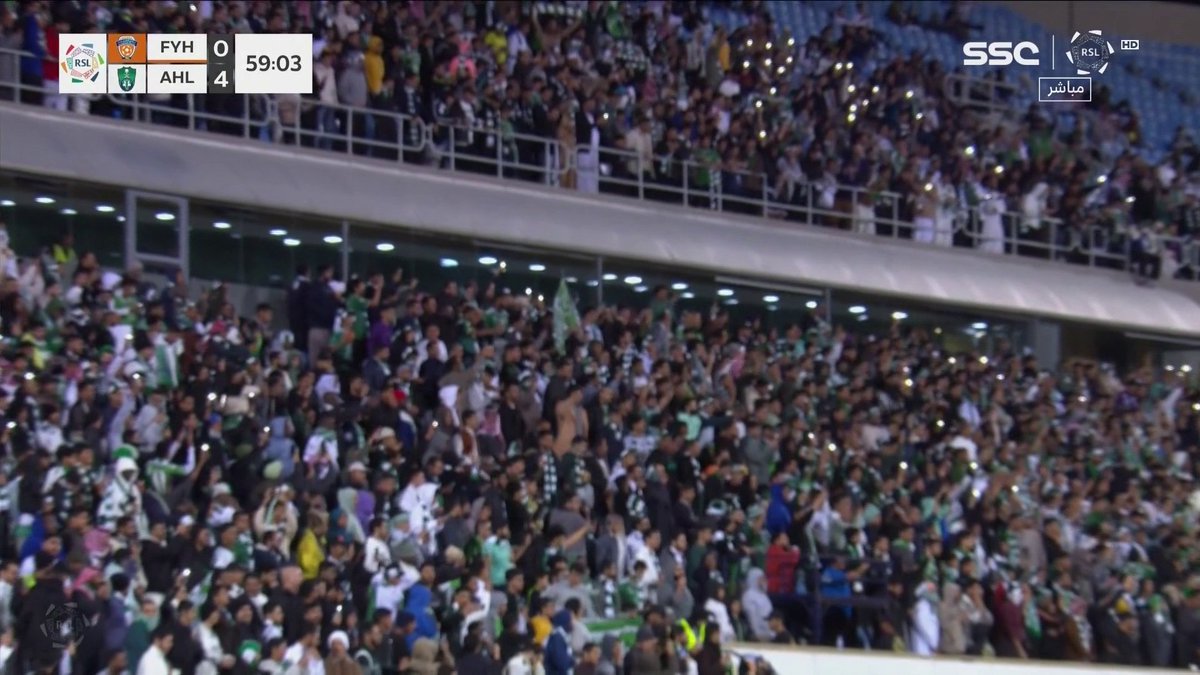 المدرج الأجمل في كل جولة 🔥💪🏻 #الأهلي_الفيحاء #دوري_روشن_السعودي