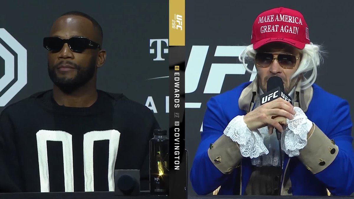 Colby on if Leon Edwards is a tougher fight for him than Kamaru Usman 👀 #UFC296