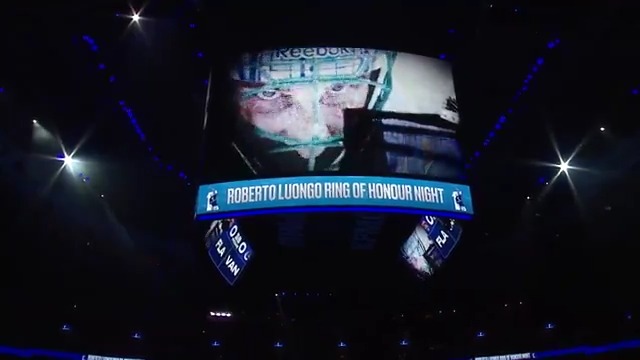 “You were more than a goalie. You were our confidence, our edge, our pocket aces, and our hope that we could reach our goals.” Celebrating you tonight, Roberto Luongo.