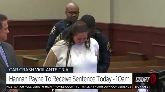 #HannahPayne will be sentenced today for the murder of #KennethHerring. She faces life in prison but will the judge grant her the possibility of parole? Loved ones of both the victim and the defendant will give statements in court at 10 am ET LIVE on #CourtTV. @ChanleyCourtTV