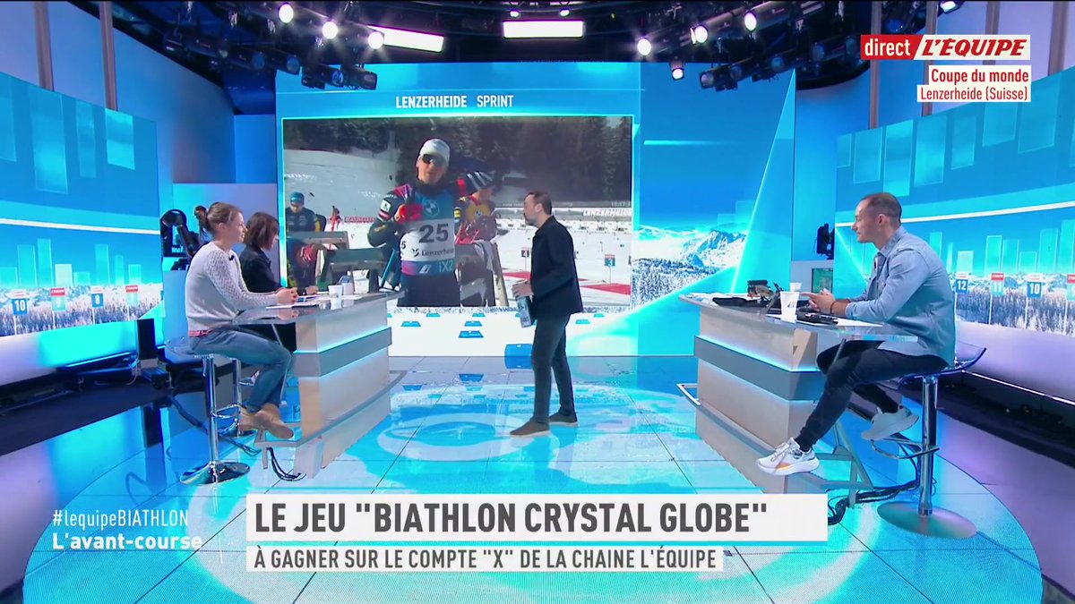 Pas de bon résultat pour les Bleus mais on a quand même une bonne nouvelle : tentez de remporter le jeu "Biathlon Crystal Globe" (si @annesoBernadi veut bien vous le laisser) Repostez (RT) ce tweet pour tenter de gagner ce jeu #lequipeBIATHLON