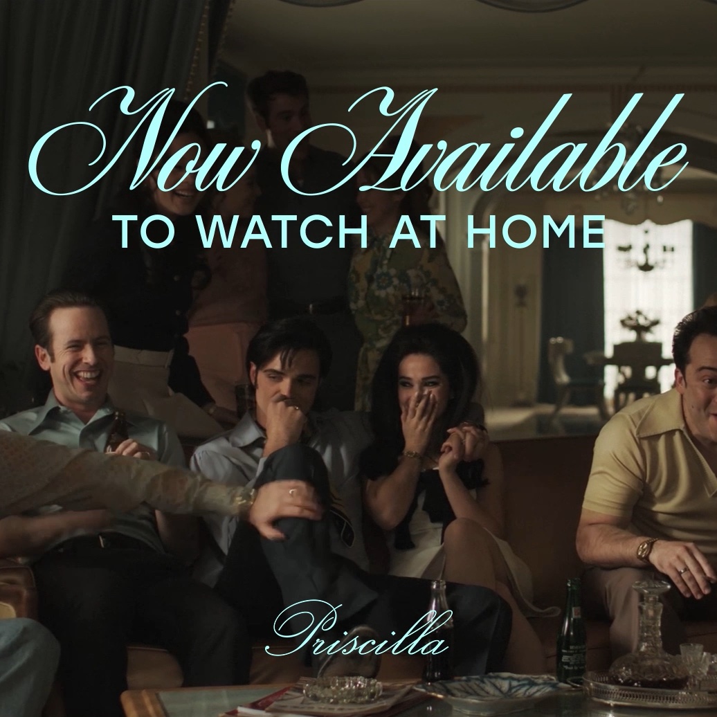 Keep the home fires warm. Sofia Coppola's #PriscillaMovie is now available to rent and own. Watch now —