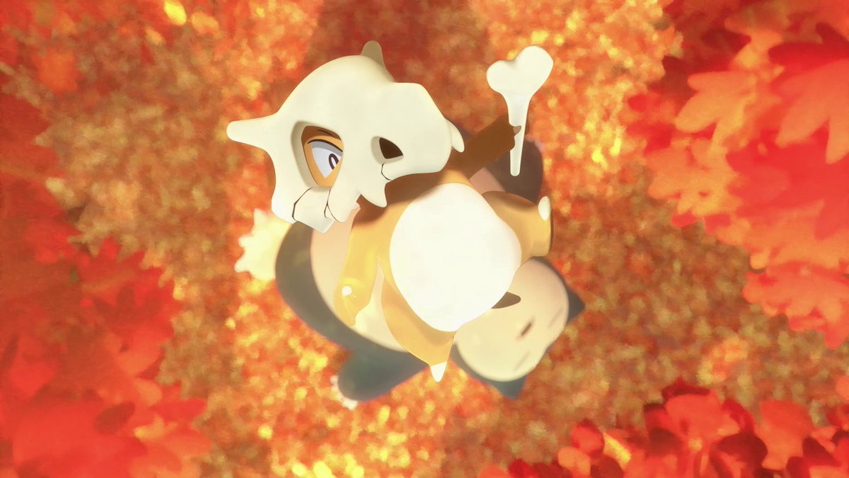Snorlax's To Do list: 🤤 Eat 😴 Sleep 🧐 Help Cubone use... Fly?! Watch Snorlax and Cubone become fast friends ❤️ #SnorlaxAndCubone