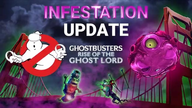 It's time to put your teamwork to the test and overcome the ghastly Infestation. Our newest game mode is now available to play on #Ghostbusters: Rise of the Ghost Lord! 👻 Order now: