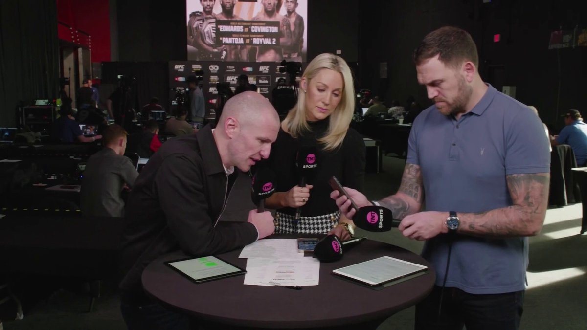 Ian Machado Garry joins the UFC296 weigh-in show 😱 “The Future” Ian Machado Garry on his current health and his withdrawal from his fight with Vicente Luque. #UFC296 | Saturday | TNT Sports Box Office