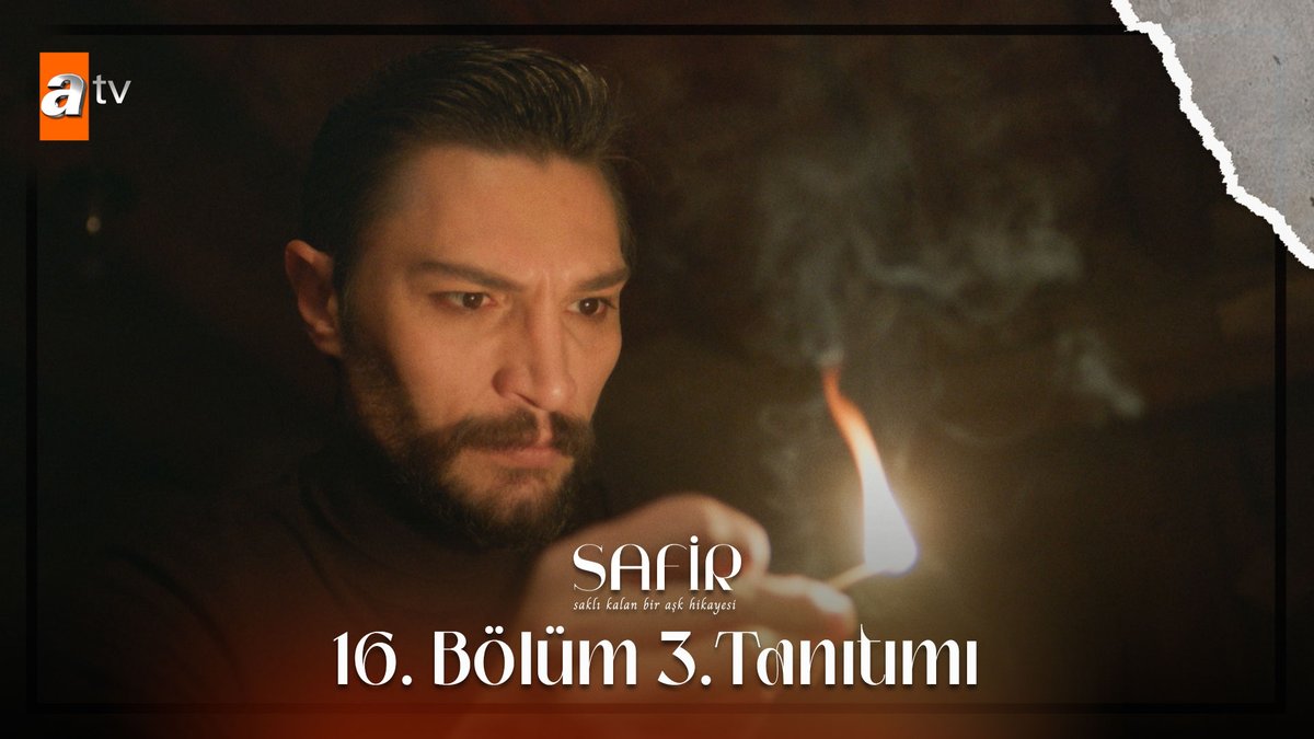 “Siz benim nasıl yandığımı, nereden bileceksiniz?” 🎶 16. bölüm 3. tanıtımı yayında! #Safir ‘Saklı Kalan Bir Aşk Hikayesi’ yeni bölümüyle Pazartesi 20.00’de #atv’de. 💠 atv