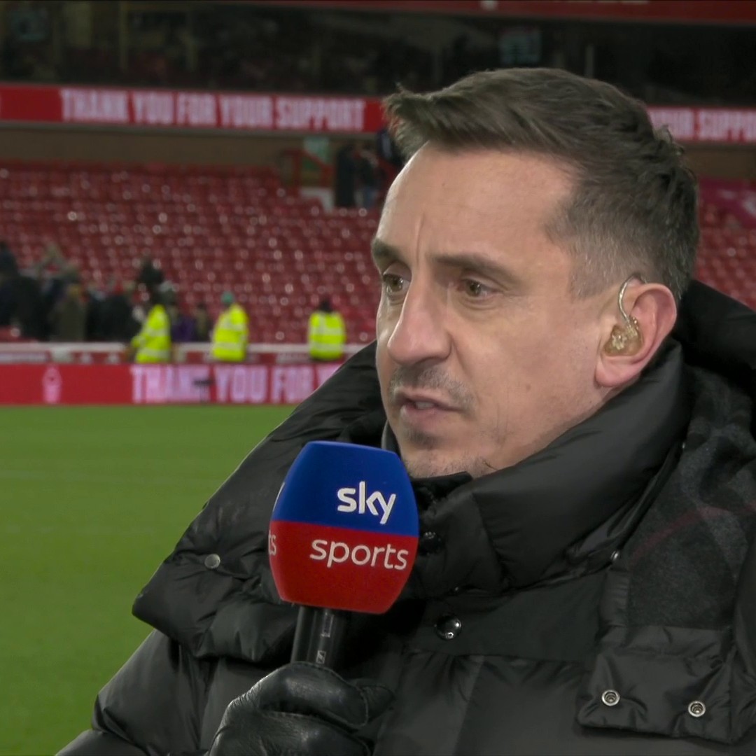 "I LOVE watching Tottenham Hotspur play" 🤝 Gary Neville heaps praise on Ange Postecoglou and the impact he's had on Spurs this season 👏