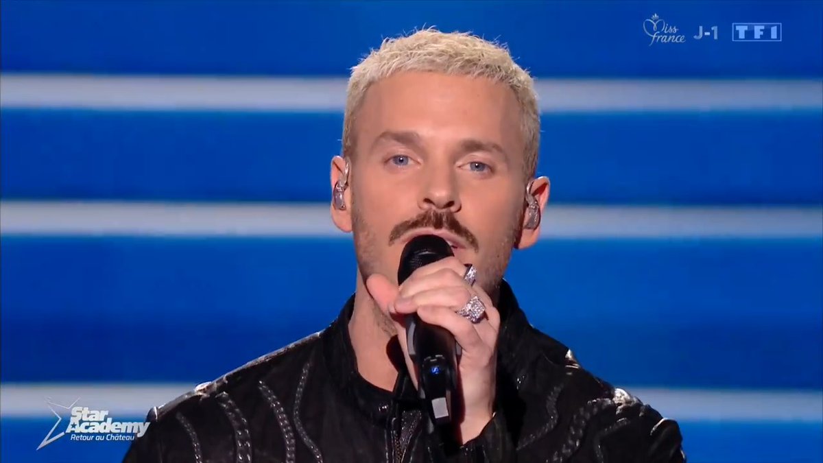 Le spectacle continue sur TF1 🔥 Matt Pokora interprète son titre "Un ange est parmi les hommes"🎤 #StarAcademy 🌟