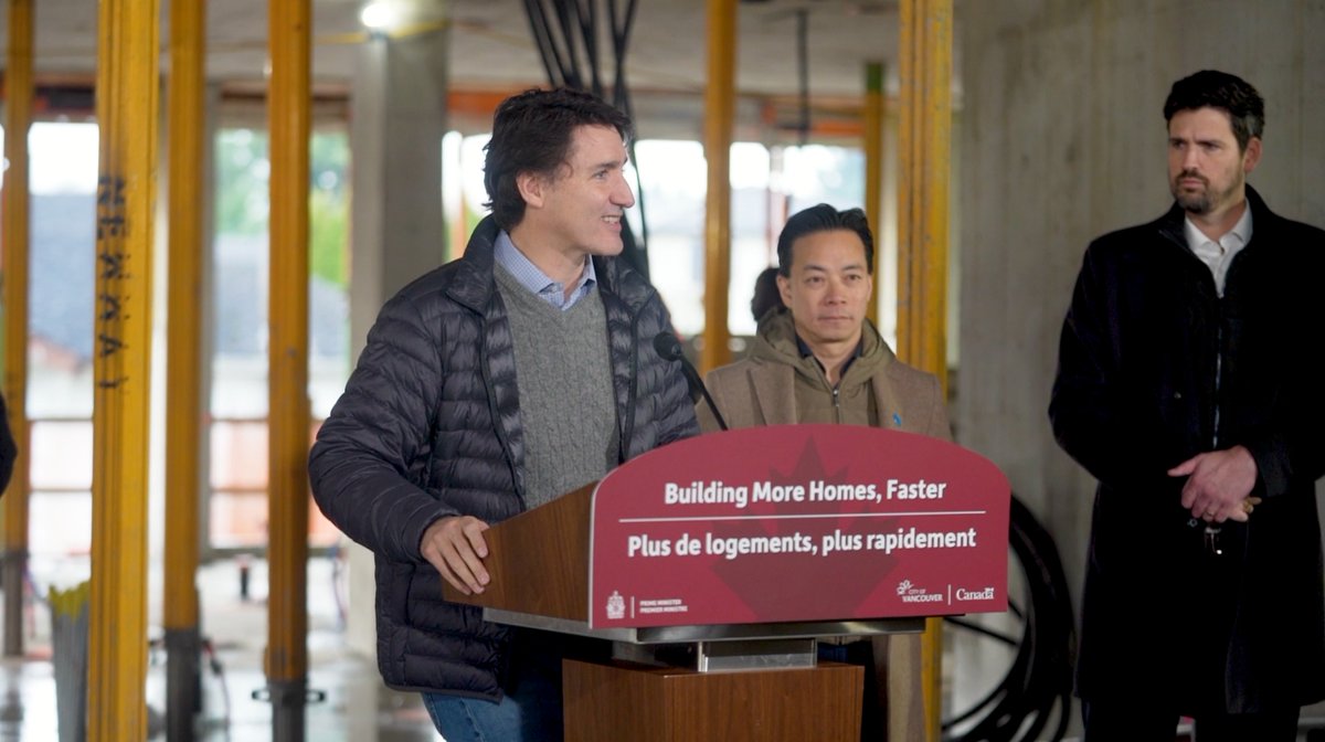 Hundreds of thousands of homes for Canadians. With more than 40,000 in Vancouver alone. That’s what we’re building through the Housing Accelerator Fund. And that’s what today’s announcement was all about. More here: