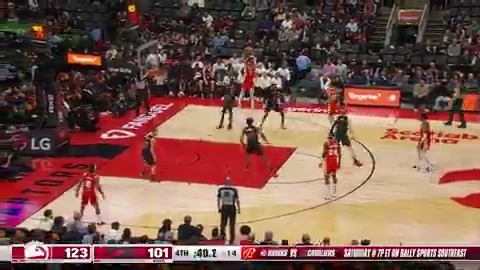 Seth Lundy NBA debut bucket!!
