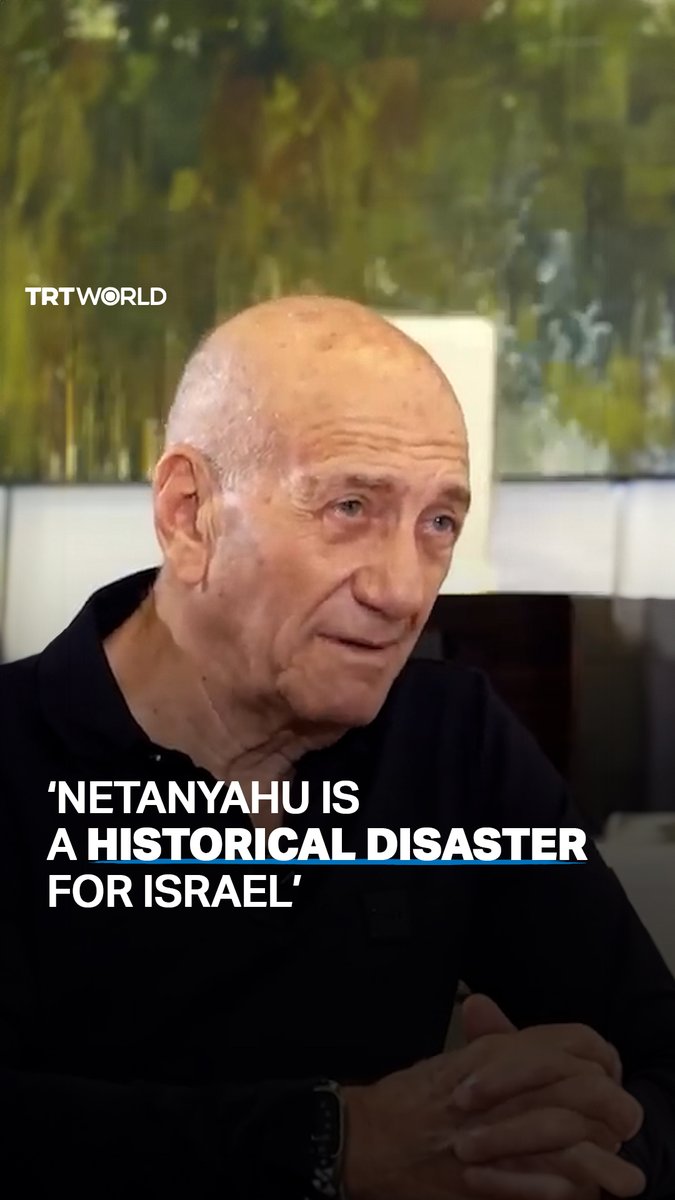 Ex- Israeli Prime Minister Ehud Olmert says about Netanyahu and his Government: "They are killers, they are murderers, they are terrorists."