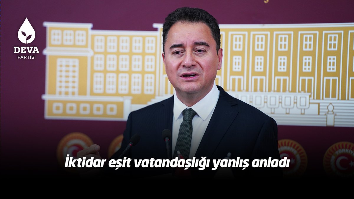 İktidar eşit vatandaşlığı yanlış anladı. Herkesi fakirlik ve yoksullukta eşitledi.