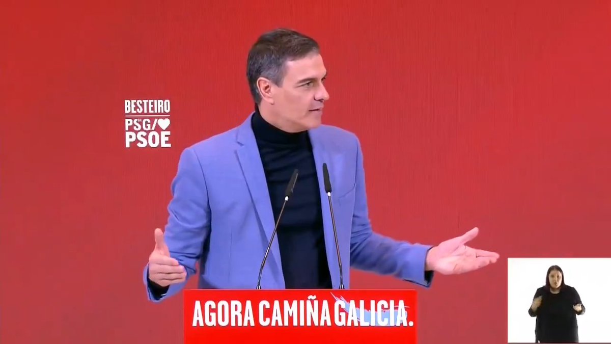 La política es acordar y no el berrinche permanente. Por eso le pido al Sr. Feijóo y al PP más acuerdos y menos insultos.