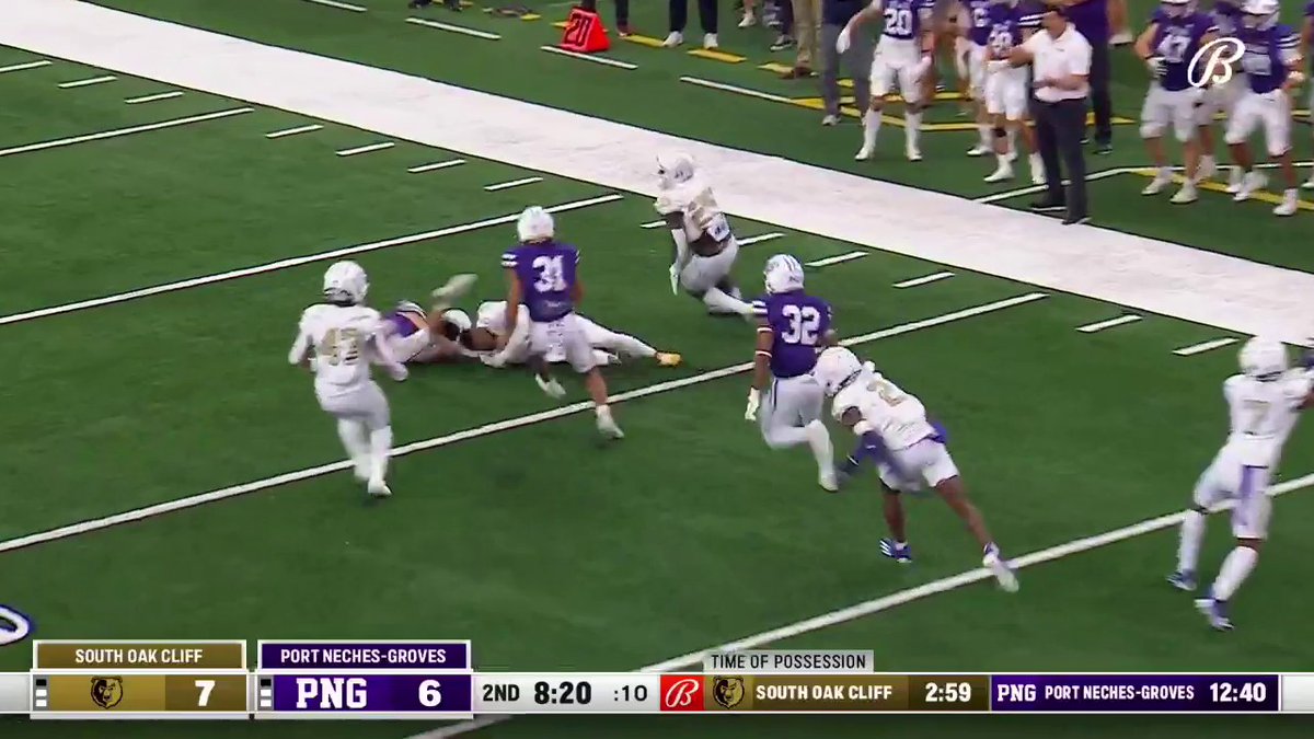 Gino Ramirez with the HIT STICK 🕹️ Jack in the Box | #UILState | Bally Sports is now FanDuel Sports Network | Texas UIL | SOC Football | PNG Indians