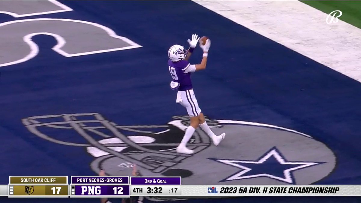 We've been waiting to say this one. TOUCHDOWN PNG!!! Shea Adams runs it in to give PNG the lead late in the 4th quarter 🏈 Jack in the Box | #UILState | @BallySports | @UILTexas | SOC Football | PNG Indians