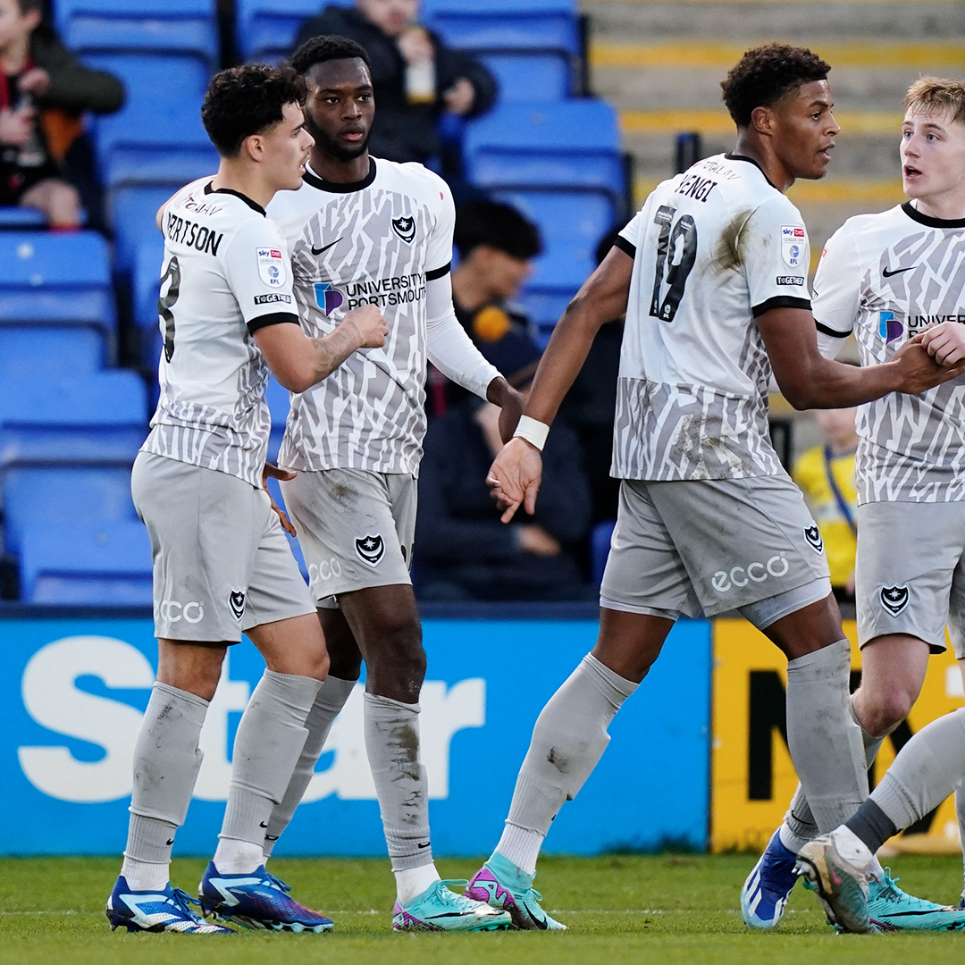 Opening the scoring: Abu Kamara 🕺 #Pompey