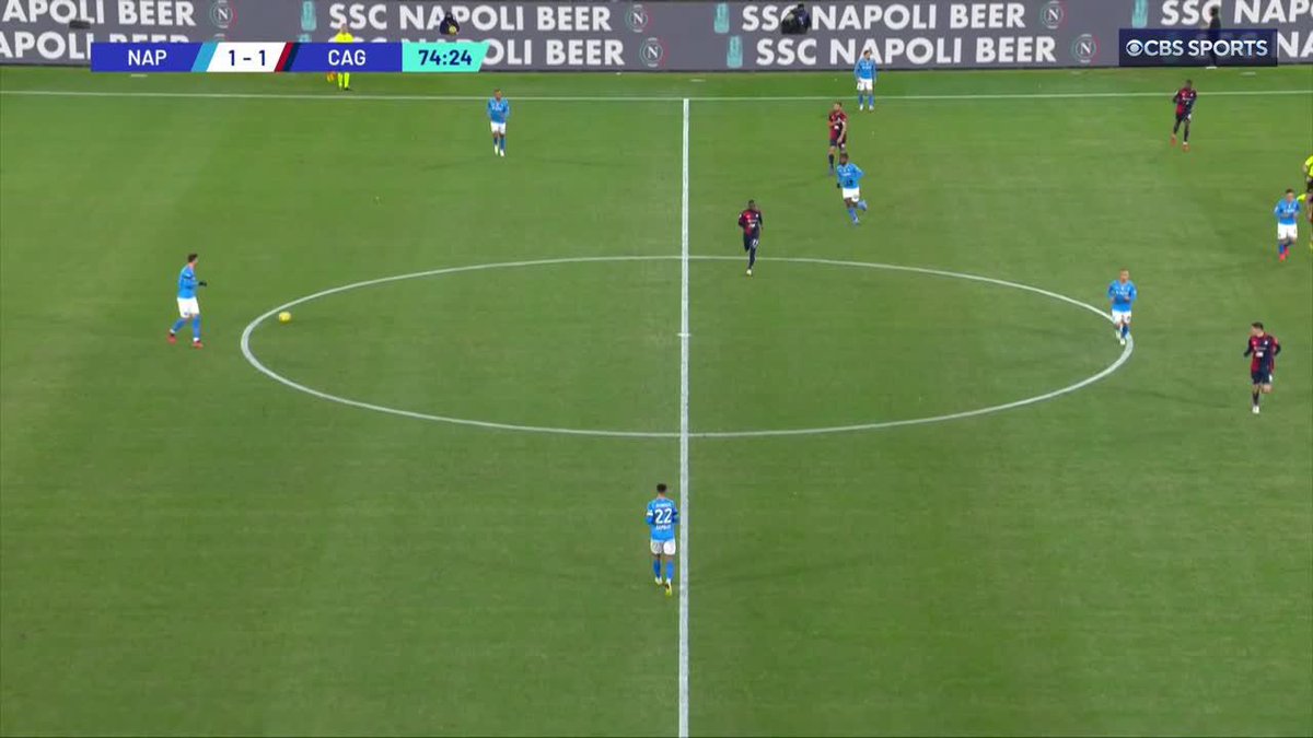 Ridiculous assist from Victor Osimhen 🤯 (via CBS Sports Golazo ⚽️)
