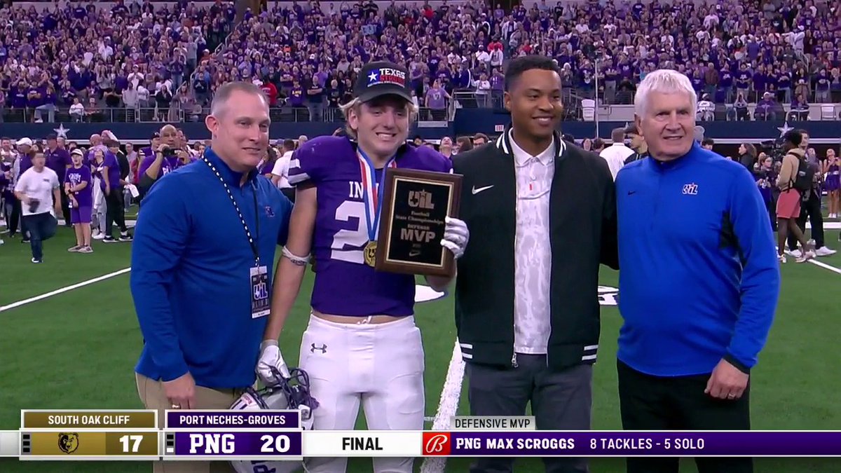 Max Scroggs is your Defensive MVP 🏆 Jack in the Box | #UILState | @BallySports | @UILTexas | SOC Football | PNG Indians