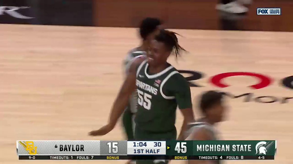 OH MY GOODNESS COEN CARR!!!!!!!!!! 😱 💥 THE WINDMILL!!! Coencarr_23 x Michigan State Men's Basketball
