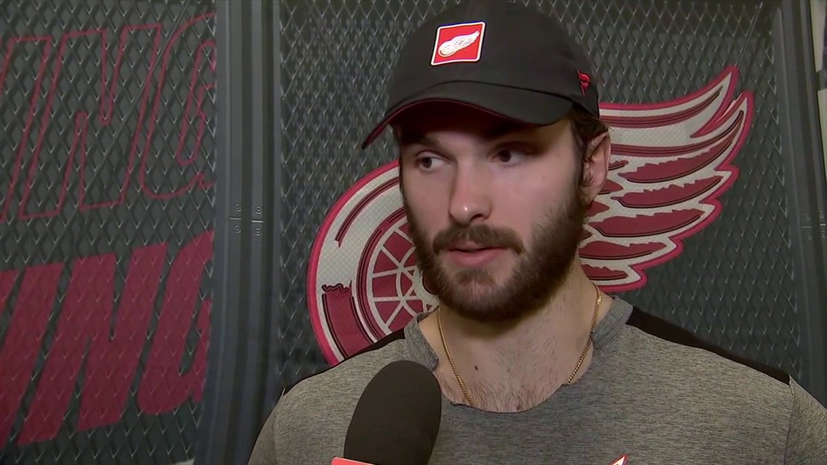 Michael Rasmussen reflects on reaching the 100-point milestone in his career and how he is comfortable playing different positions if needed. #LGRW