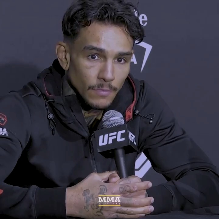 Andre Fili talks about the battle between "two voices" in his head before #UFC296 "One is telling me that I'm not good enough and I've tricked everyone into thinking that I'm a good fighter for the last 10 years... The other voice tells me how good I am, how hard I hit."