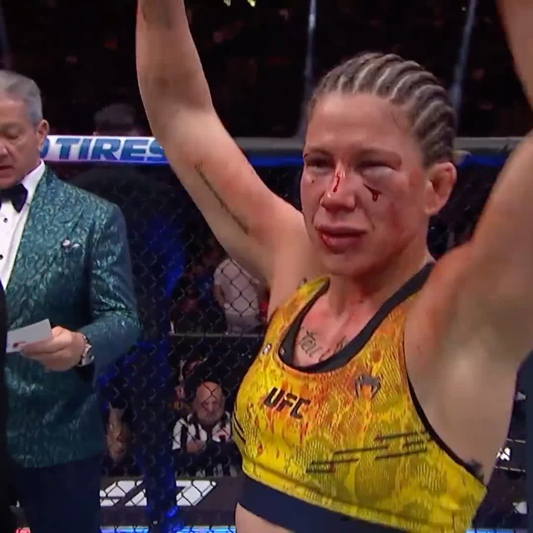 VIVA MÉXICO🇲🇽 Irene Aldana se lleva una brutal pelea por decision unánime #UFC296