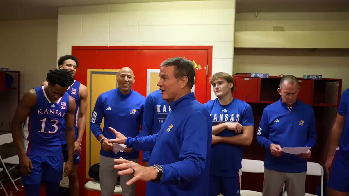 “That’s one of the best wins we’ve had since I’ve been here.” #RockChalk