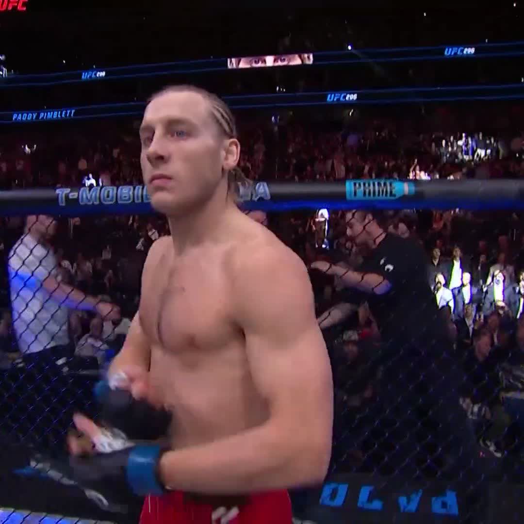 That ICONIC Paddy Pimblett walkout! 🎼 🔴 Paddy Pimblett is about to throw down NEXT! #UFC296
