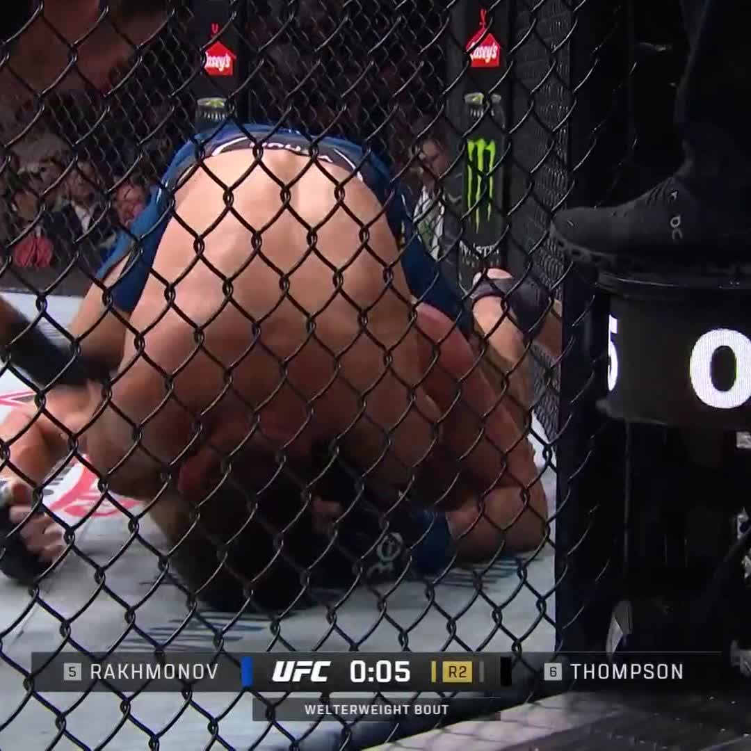 18-0 FOR SHAVKAT!! 🇰🇿Shavkat “Nomad” Rakhmonov gets the tap from Wonderboy and keeps his perfect finish rate intact 🔥 #UFC296
