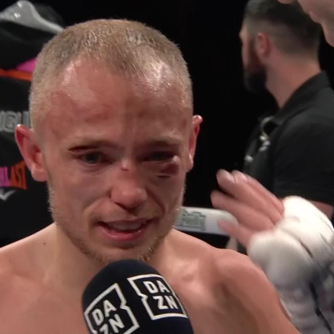 "The better man won today" 100% class from Not Sunny Edwards after he left it all in the ring in his first loss. #RodriguezEdwards