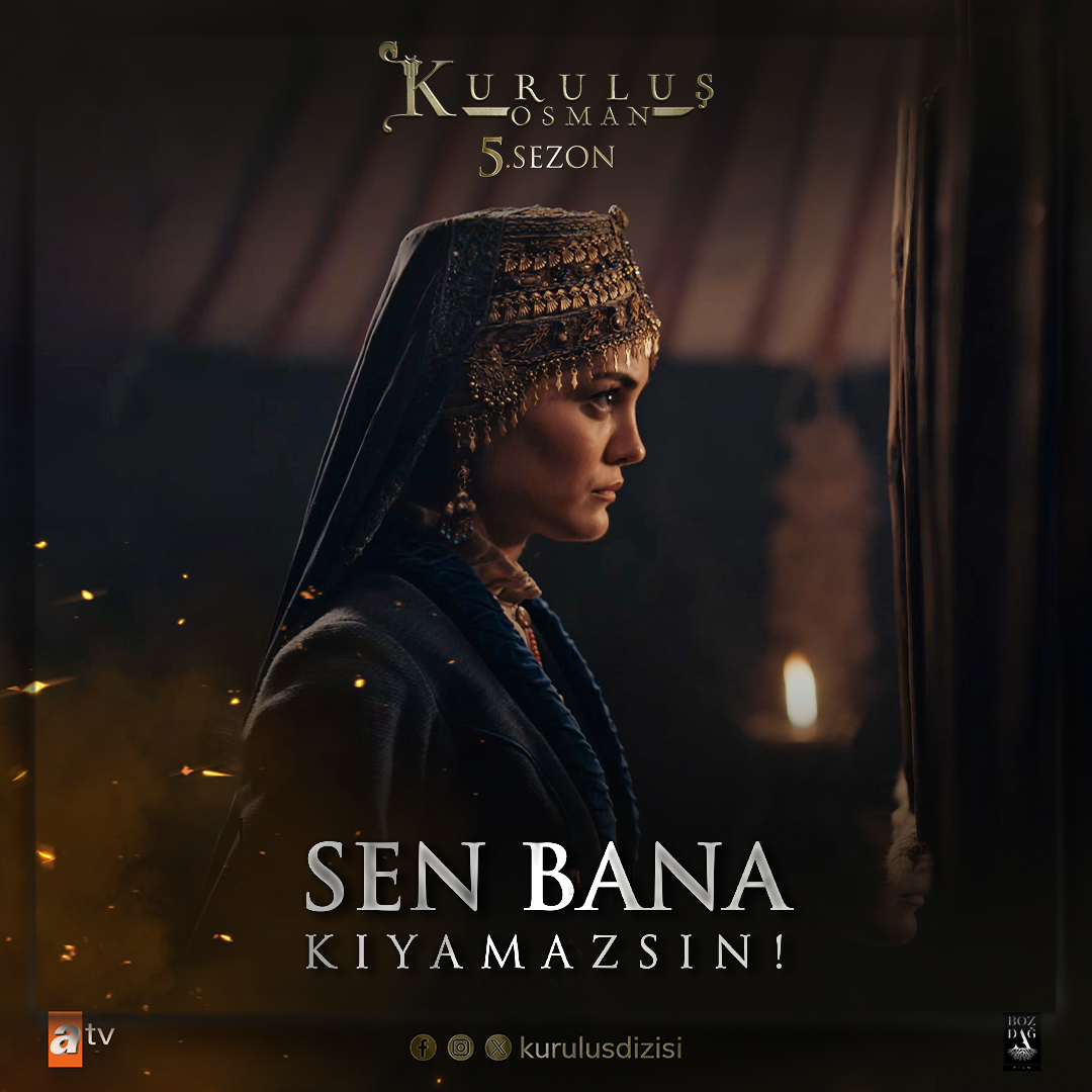 "Sen bana kıyamazsın hileci hatun!" #AlaeddinBey #KuruluşOsman nefes kesen yeni bölümü ile Çarşamba 20.00’de #atv’de! Bozdağ Film atv