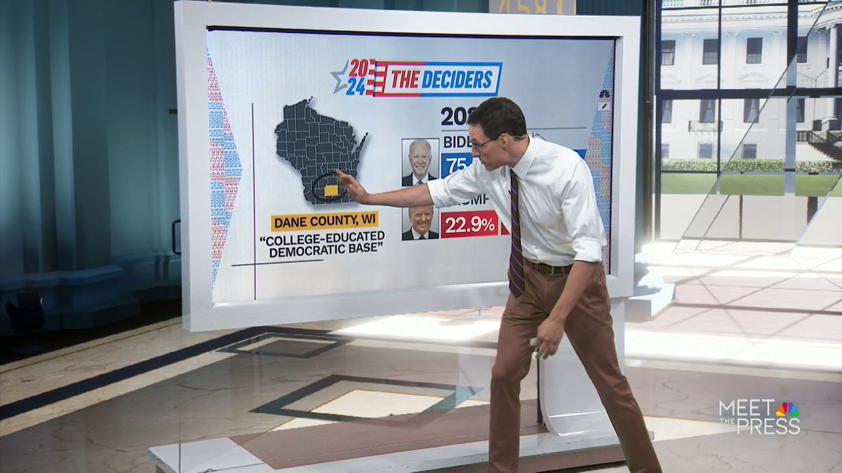 NEW: This morning, NBC News is rolling out “The Deciders” — a new county-level initiative from a team of nearly 20 journalists with on-the-ground coverage. Steve Kornacki explains who “The Deciders” are and why.